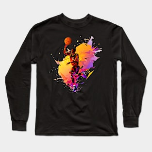 basketball Long Sleeve T-Shirt